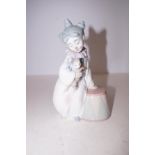 Lladro model of a child clown