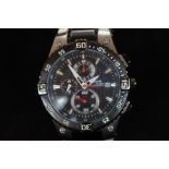 Gents Accurist W.R.100 chronograph wristwatch