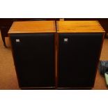 Pair of solid wood hand made 100w speakers