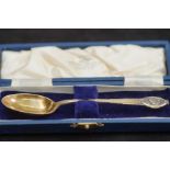 Silver Mappin & Webb Ltd coronation spoon