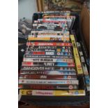 Large box of DVD's