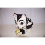 Lorna Bailey limited edition 1/1 fireside cat Heig