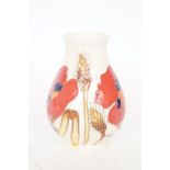 Moorcroft harvest poppy vase Height 10 cm