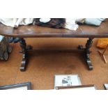 Old charm style extending dining table