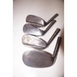 4x Golf club heads