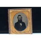 Victorian framed portrait of a gentleman