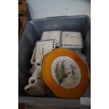 Box of ceramics