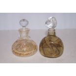 Caithness perfume bottle & 1 other signed perfume