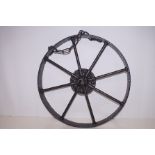 Original metal cartwheel Diameter 40 cm