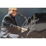 Elton John signed picture coa from gaautograph.com