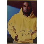 Kanye West signed photo with coa