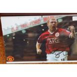 Signed photograph of Paul Scholes