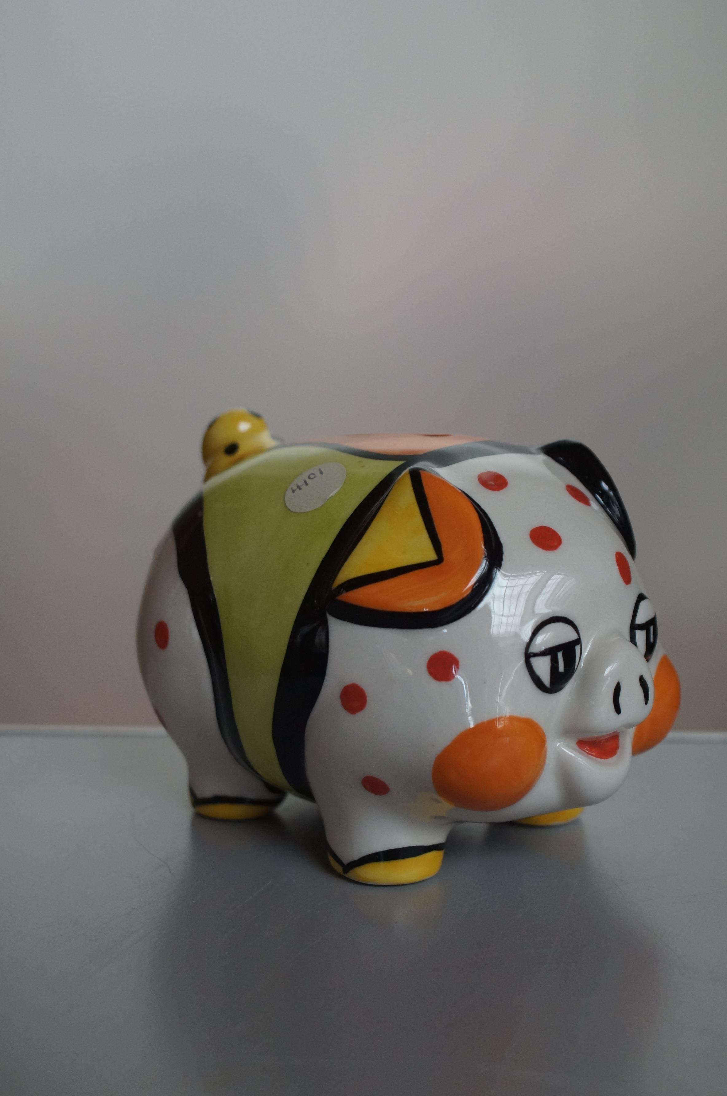 Lorna Bailey Pig money box