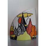 Lorna Bailey Wolstanton vase signed in gold