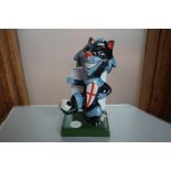 Lorna Bailey Footballing cat David limited edition