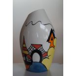 Lorna Bailey Steamer bridge vase