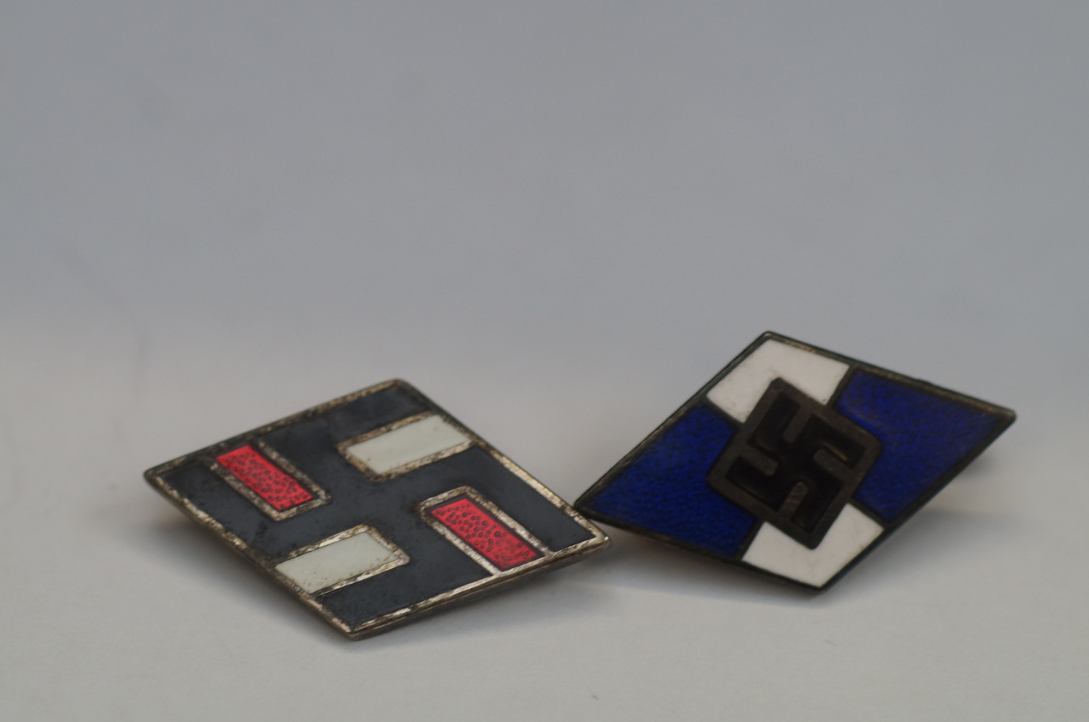 2 German badges
