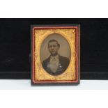 Victorian framed portrait of a gentleman