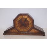 Art deco Preston's of Bolton mantle clock with pre