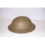 WWII British 'Brodie' helmet desert campaign artil