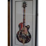 Framed Beatles (Guitar)