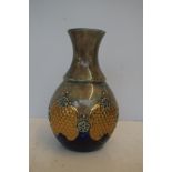 Continental vase with some tub lining Height 18 cm