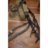 Military belt to include a ammunition holder