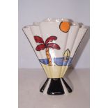 Lorna Bailey fan vase