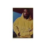 Kanye West signed photo with coa