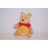 Steiff Winnie the Pooh with tags limited edition o