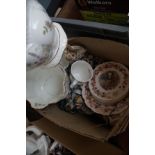 Collection of Ainsley pottery & others