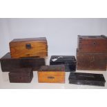 Collection of money boxes & other boxes