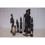 Good collection of African carvings
