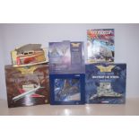 Collection of model aeroplanes to include 3 Corgi