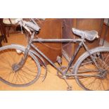 Possibly WWII/ARP gents push bike