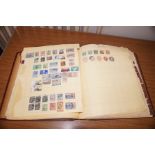 Large alphabetical stamp album to include British