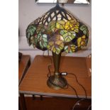Large Tiffany style lamp Height 60 cm