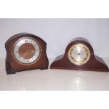 1930s mantle clocks together with a Preston's of B