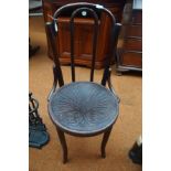 Mundus & J & J kohn limited bentwood chair made in