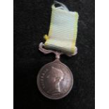 Original Victorian Crimea miniature dress medal