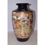 Early 20th century Japanese satsuma vase Height 37