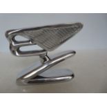 Chrome Bentley B sign Height 16 cm