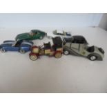 Collection of model vehicles to include vintage sc