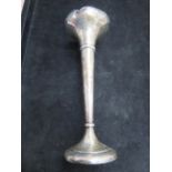 Fully hallmarked bud vase Height 20 cm