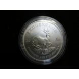 2018 Fine Silver one ounce Krugerrand