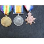 3 WWI medals named (12310 PTE . L . E . CROSS . R . A . M . C)