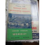 Album of FA cup programs 1957-1984