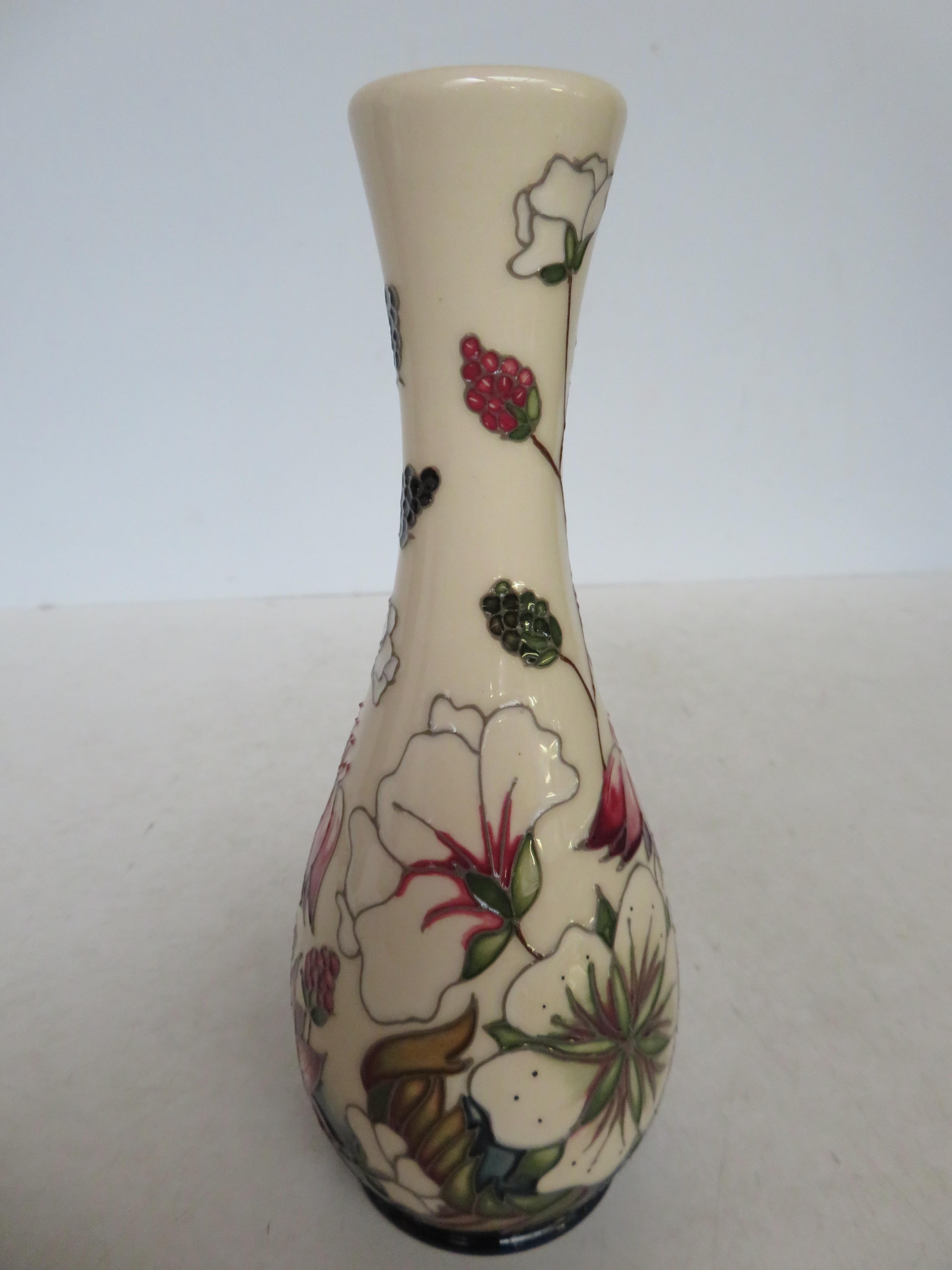 Moorcroft bramble revisited vase Height 21 cm