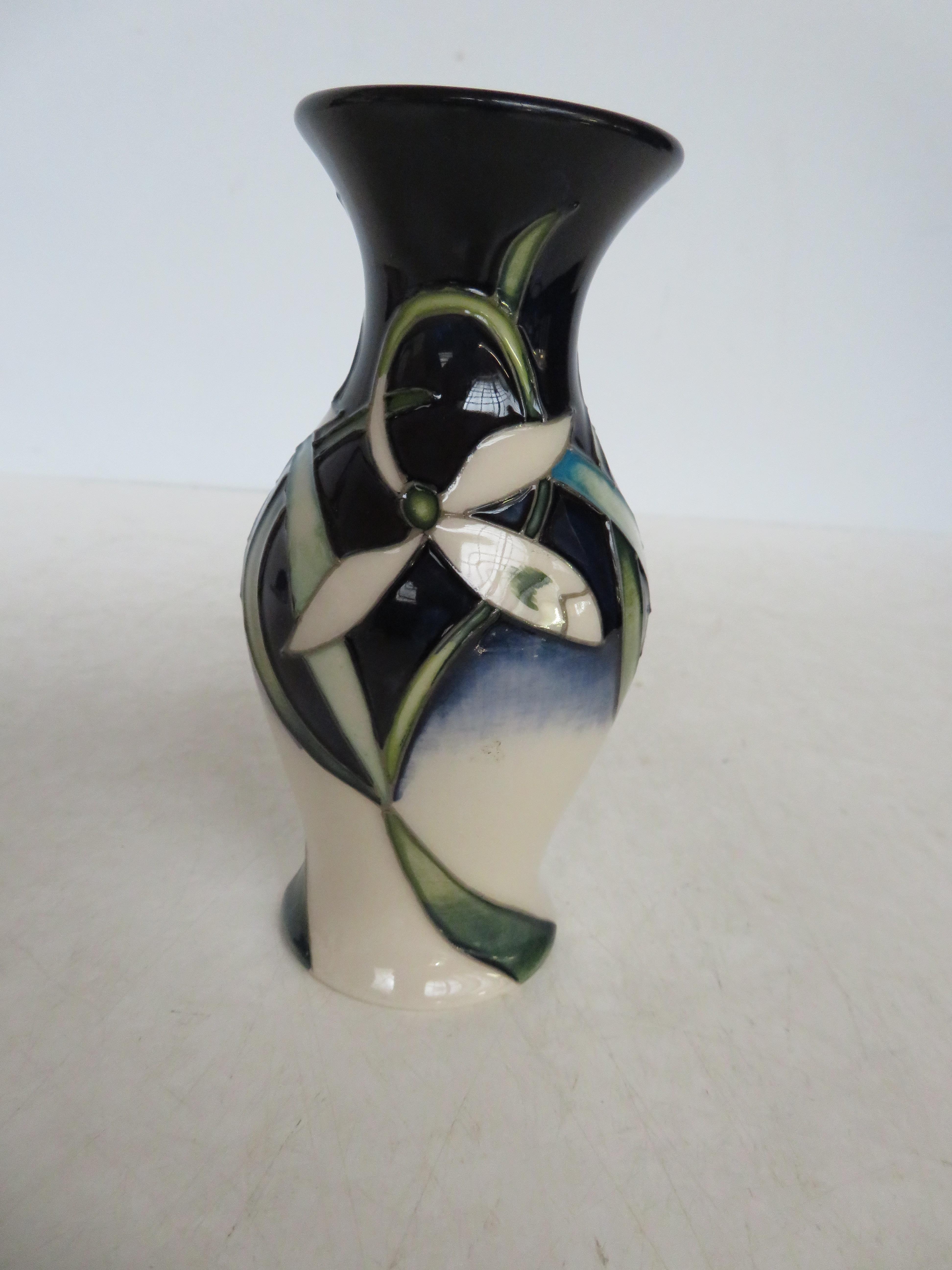 Moorcroft Twenty winters vase Height 13 cm