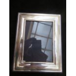 Silver photo frame 18 cm x 14 cm